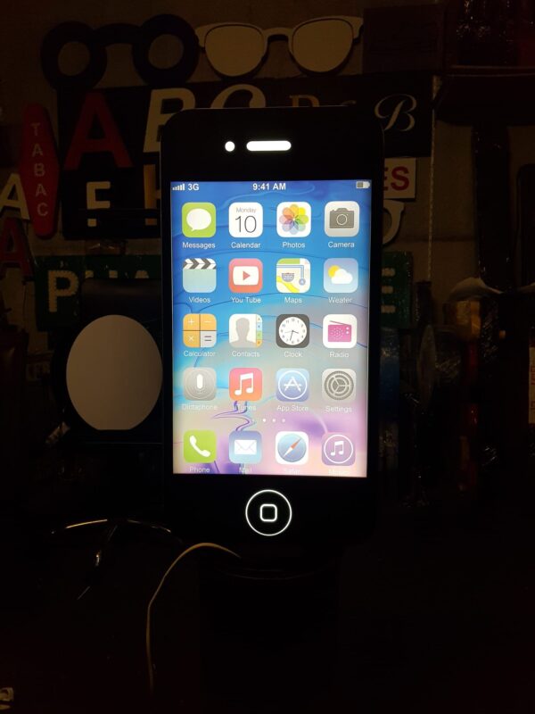 ENSEIGNE LED MAGASIN “PHONE” DOUBLE FACE EXTERNE 72X36X7CM